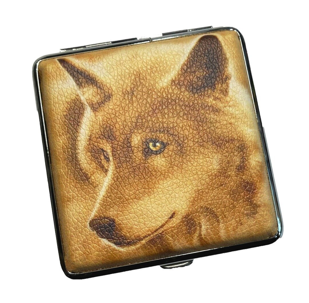 Westernlifestyle Aufbewahrungsbox Zigarettenetui Wolf Adler günstig online kaufen