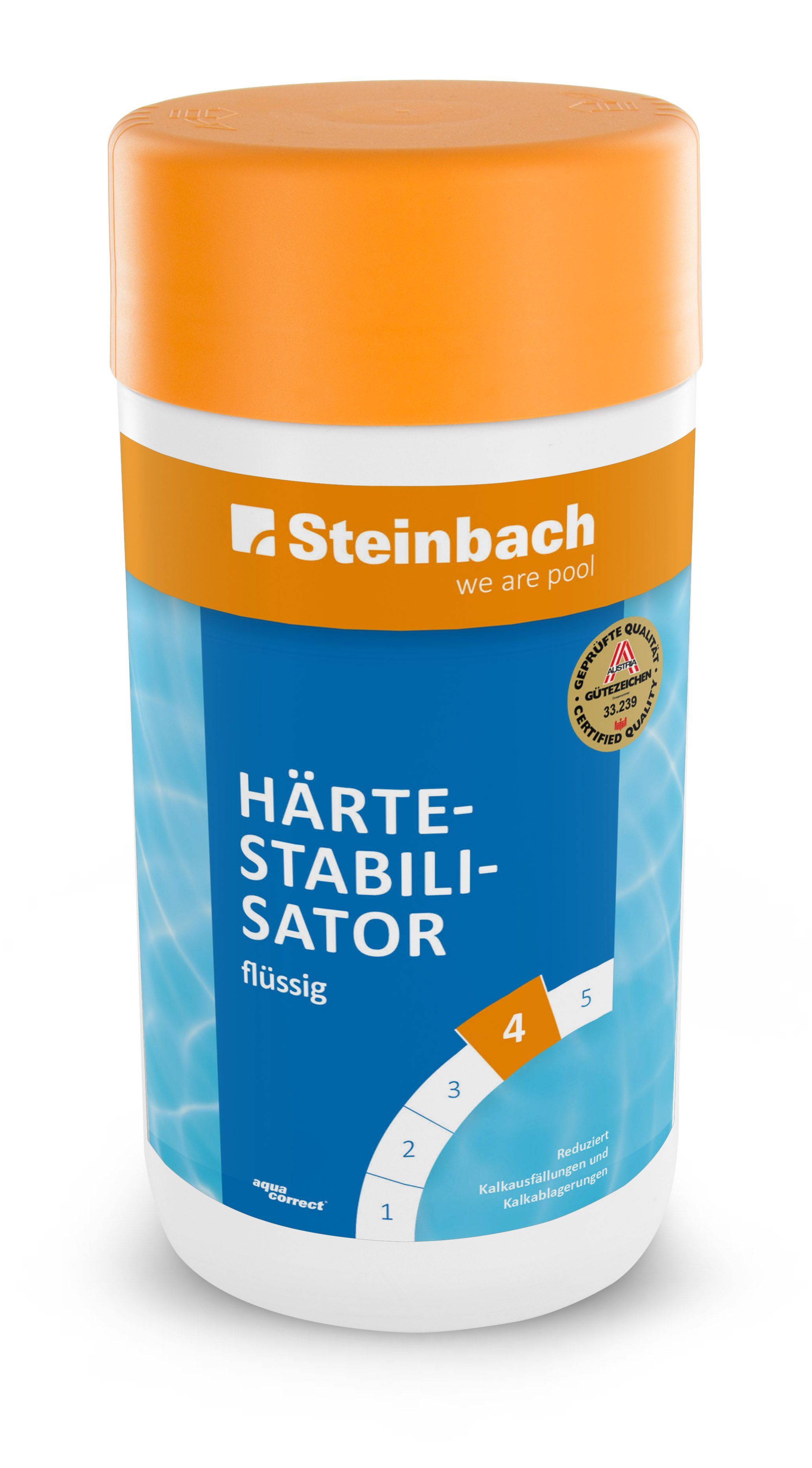 Poolpflege Steinbach Härtestabilisator flüssig 1 L