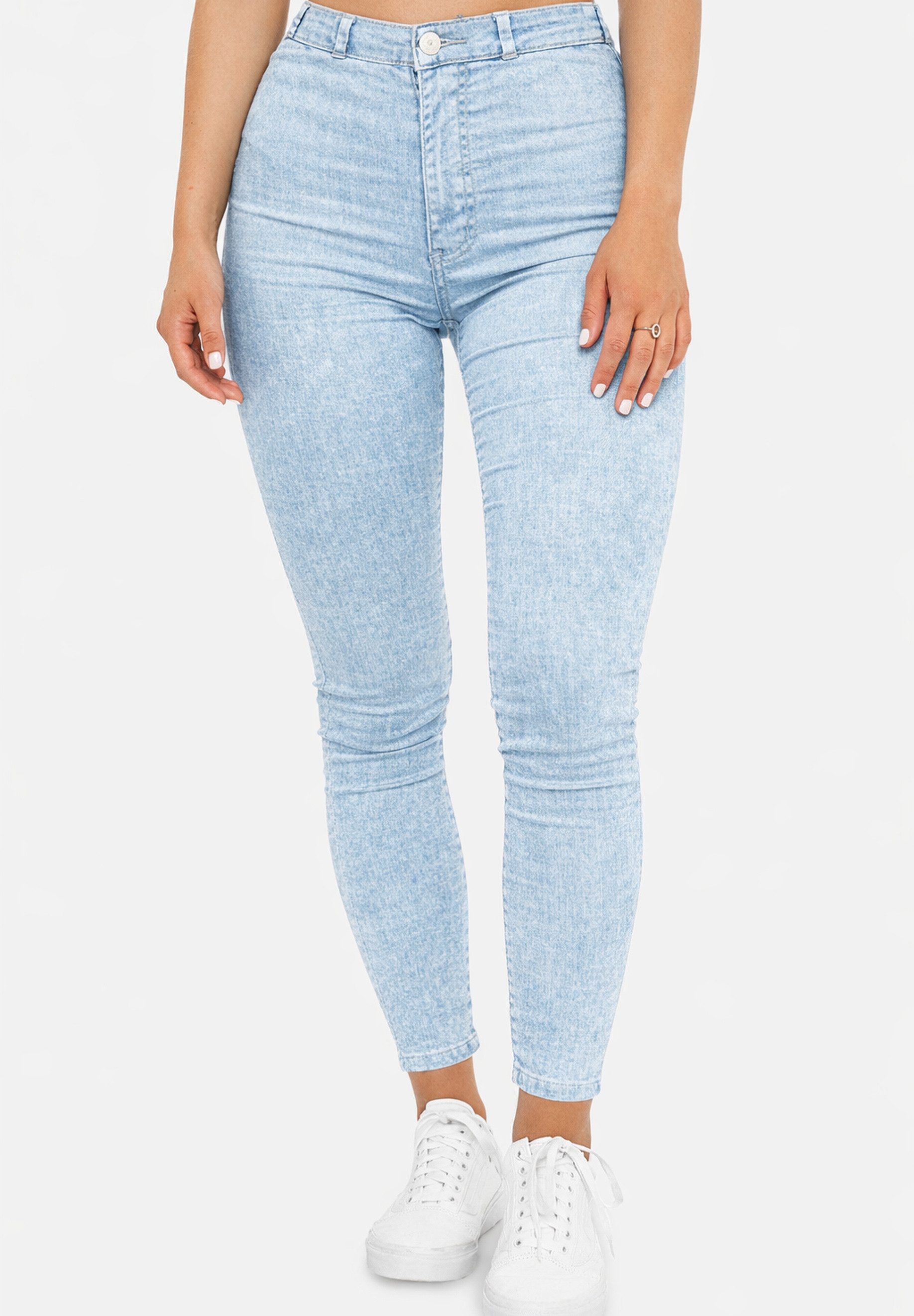 Elara Slim-fit-Jeans – Damen High-Waist Skinny Jeans mit Stretch und schmalem Bein