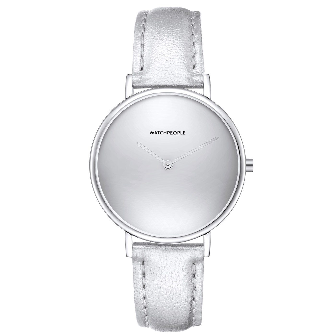 Watchpeople Quarzuhr Make Up WP 007-01, schlicht, easy release Band