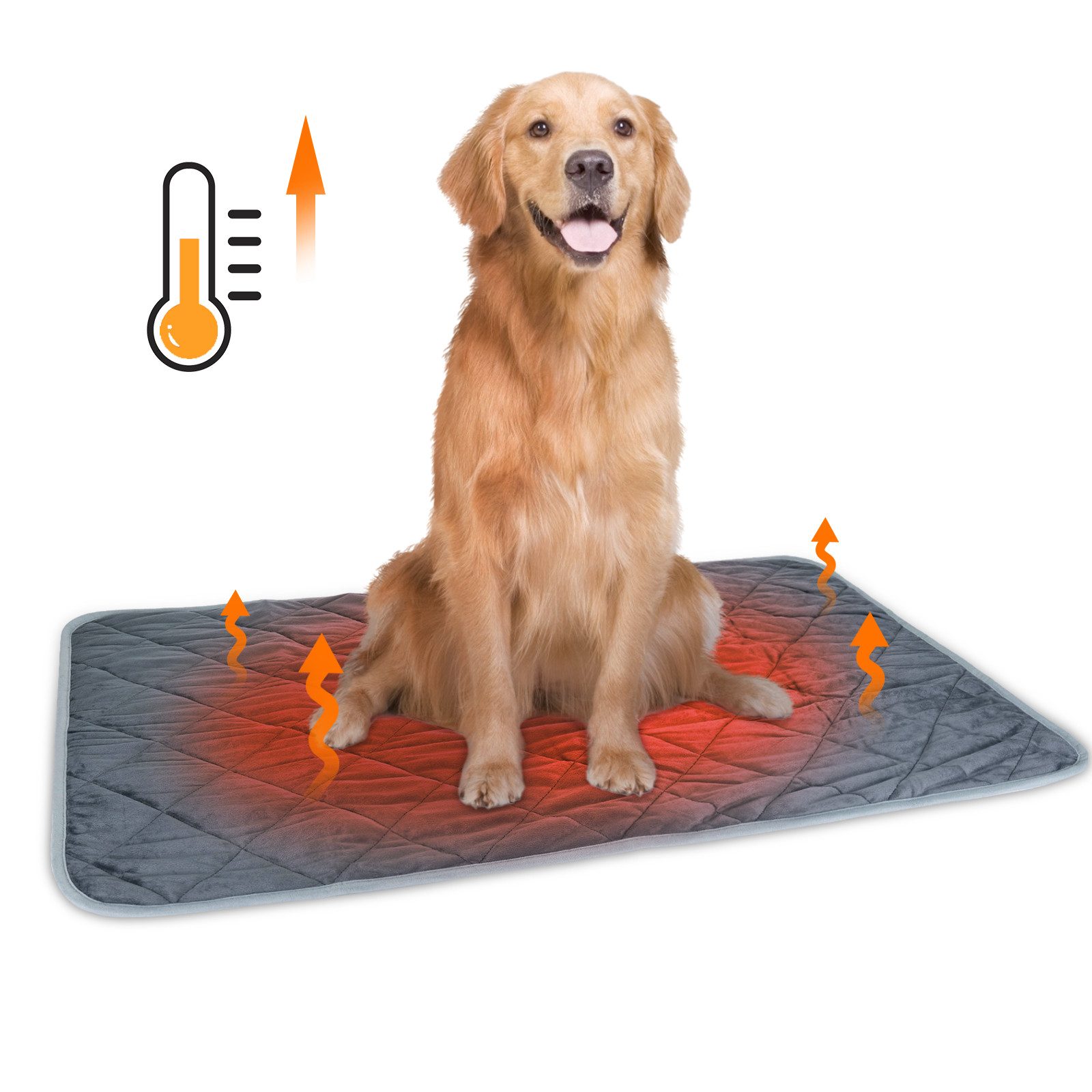 nobleza Hundematte Selbstheizende Decke für Katzen & Hunde, Haustiere Wärme günstig online kaufen