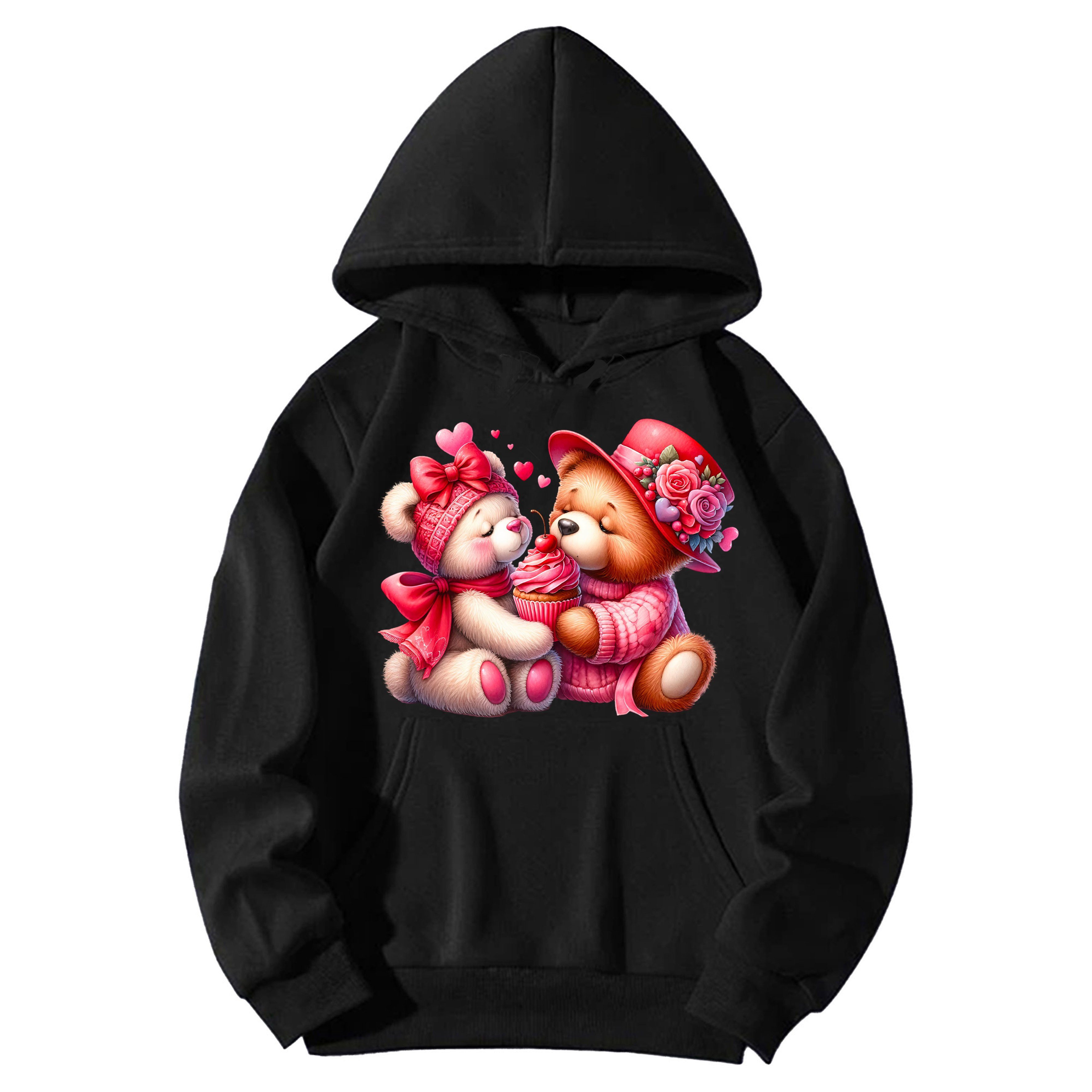 Banco Hoodie Damen Oversized Hoodie Kapuzenpullover Valentinstag Größen XS günstig online kaufen