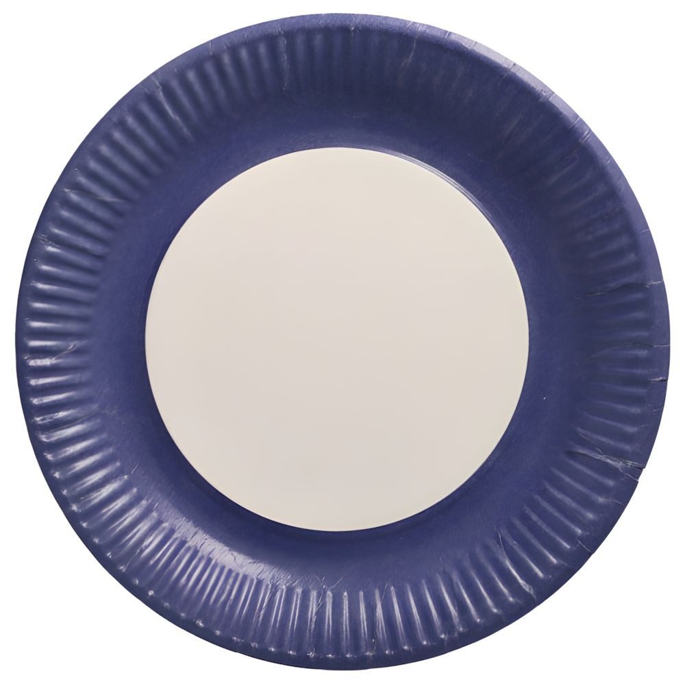 PAPSTAR Pappteller Teller, Pappe rund Ø 23 cm dunkelblau 20 Stk