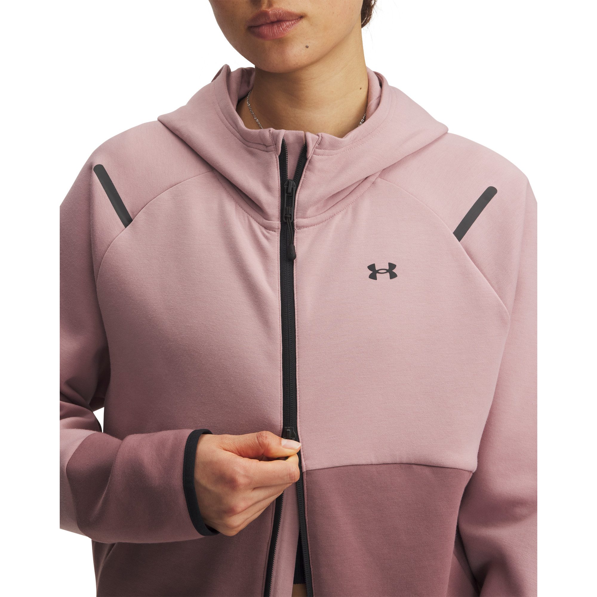 Under Armour® Trainingsjacke Under Armour Damen Fleecejacke Unstoppable Flc FZ 1379842