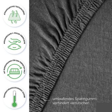 Spannbettlaken aus Mikroflausch & Teddyflausch, Hometex Premium Textiles, viele Größen und Farben in Premium Qualität