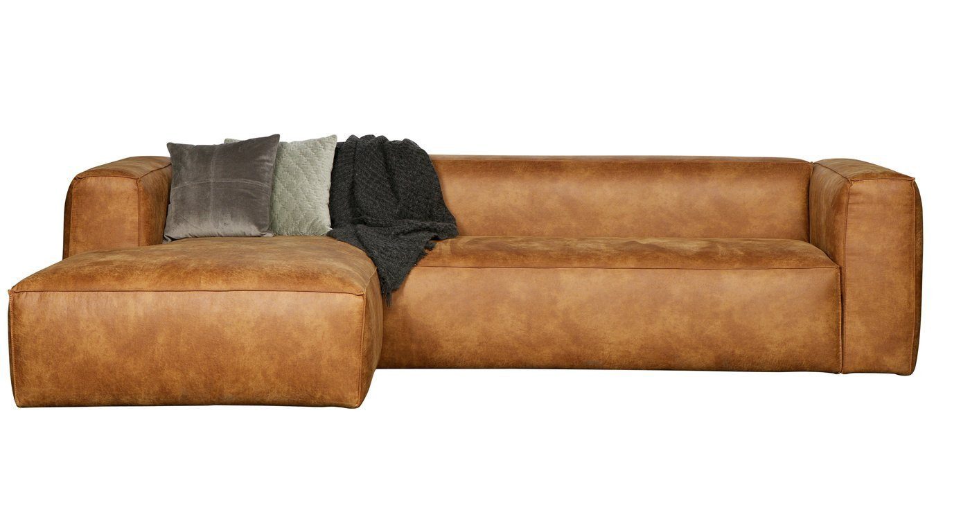 Maison ESTO Ecksofa BENNO recyceltes Leder günstig online kaufen
