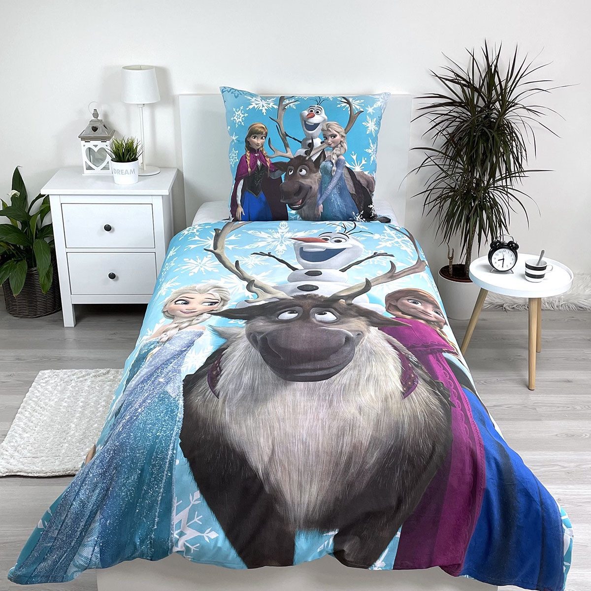Disney Frozen Kinderbettwäsche Frozen, Renforcé, 2 teilig