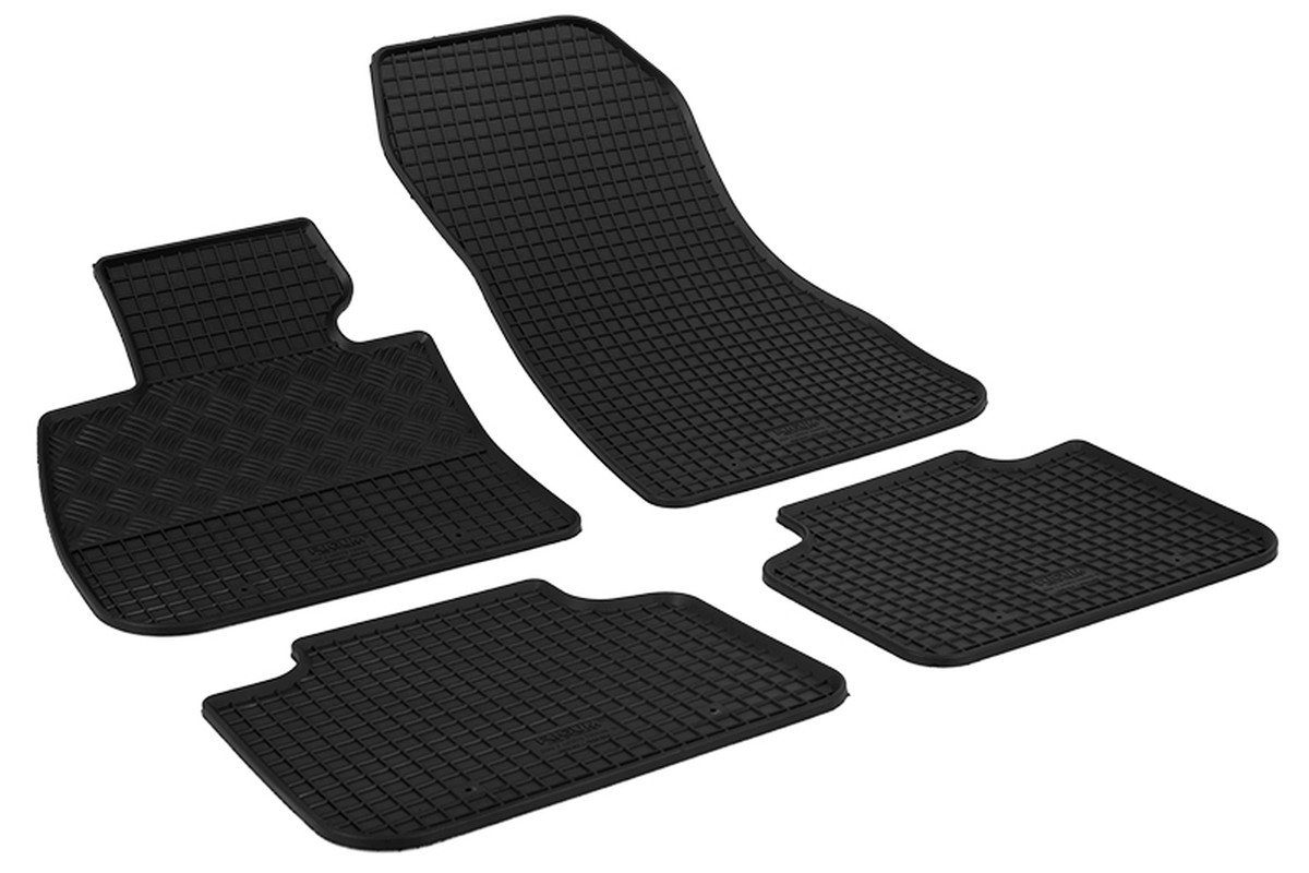 2er Active Gummi-Fußmatten BMW 2er 1, Active Tourer BMW Tourer Auto-Fußmatten ab für 9/2014 (F45)/ab für AZUGA passend