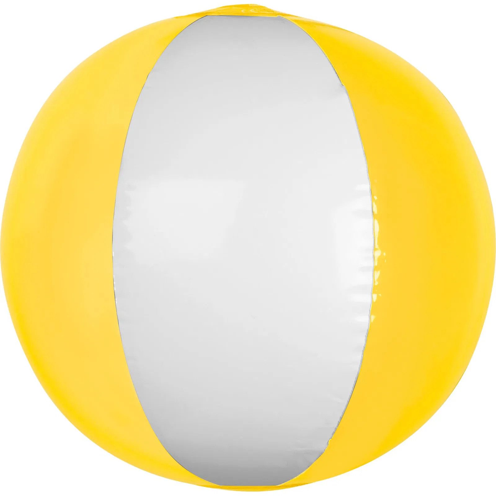 Easy Gifts Wasserball Strandball / Wasserball / Farbe: weiß-transparent gelb