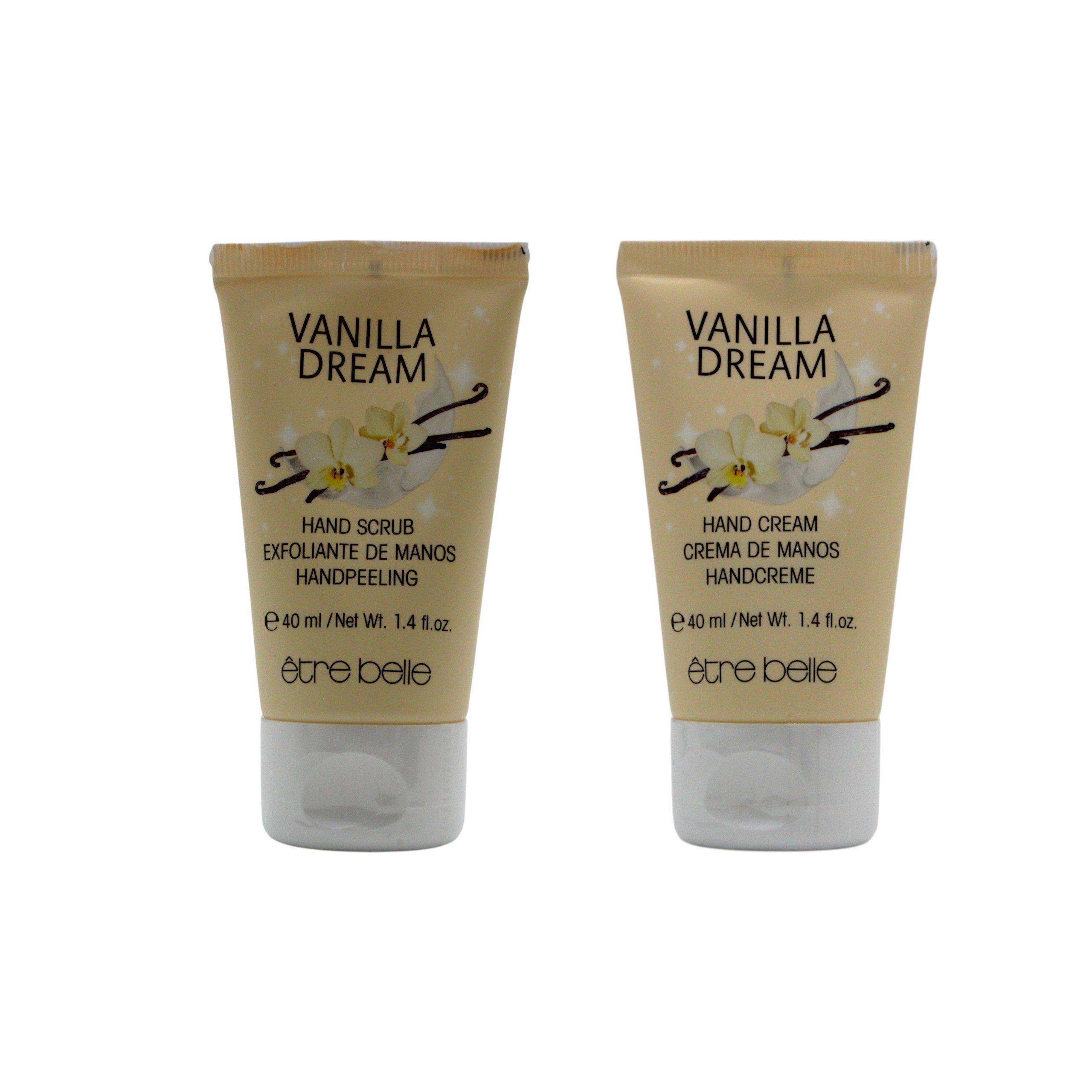 Etre Belle Handpflege-Set Vanilla Dream Handpflege Set – Handpeeling 40 ml & Handcreme 40 ml