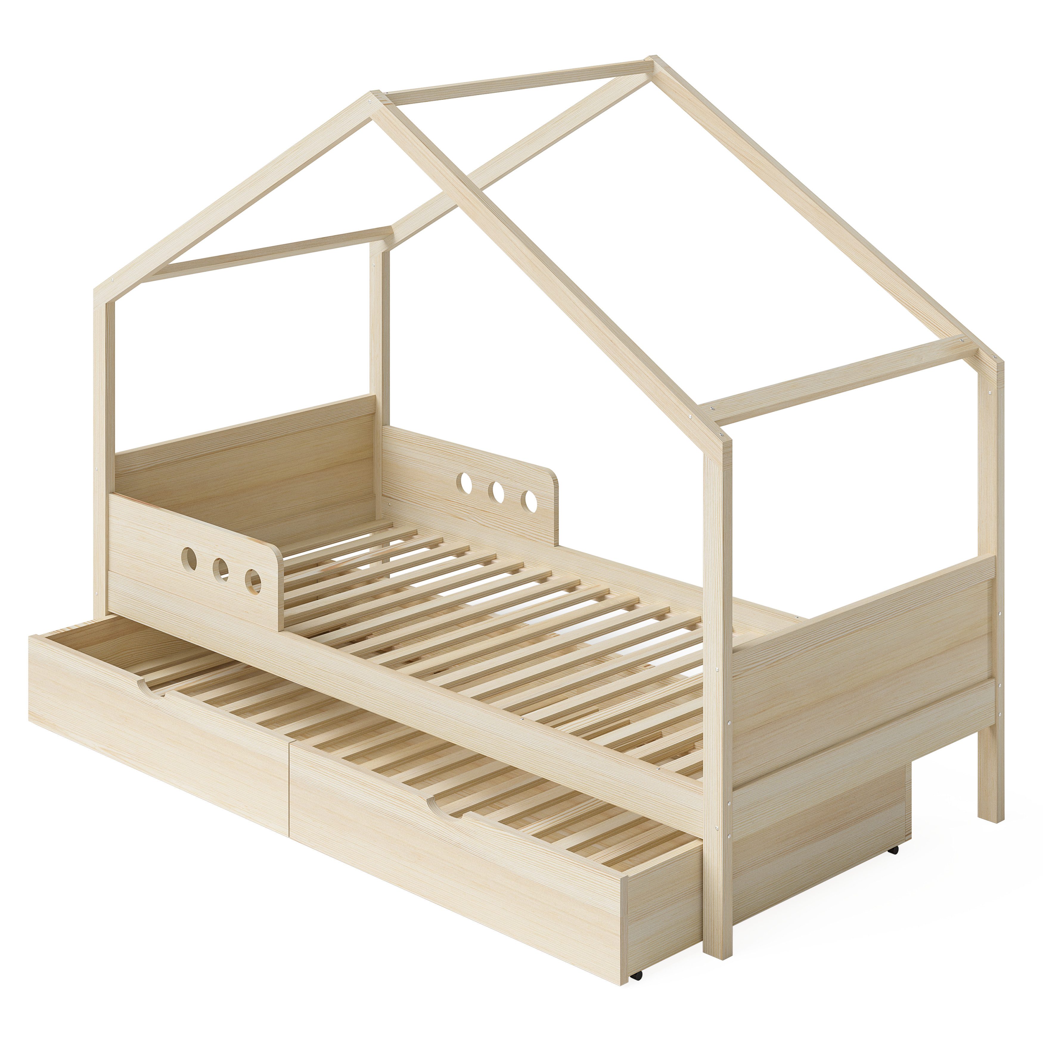 Bellabino Hausbett Bela (Kinderbett 90x200 cm, günstig online kaufen