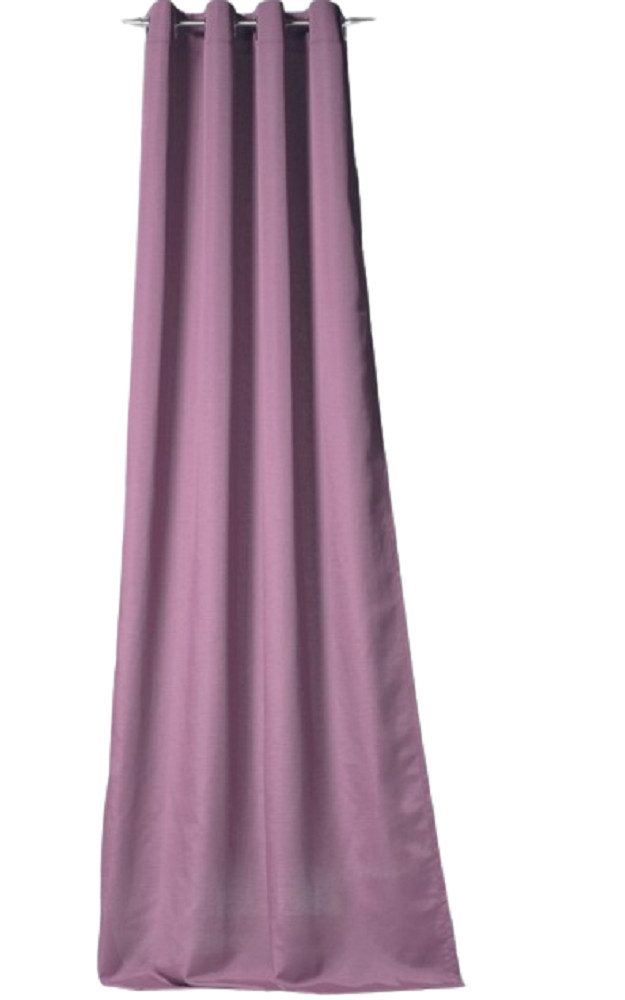 Clever-Kauf-24 Gardine Ösenschal Titan, BxH 135x245cm, günstig online kaufen