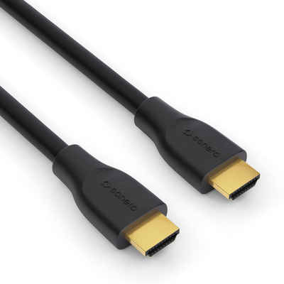sonero sonero X-PHC010-010 Premium Zertifiziertes High Speed HDMI Kabel mit HDMI-Kabel