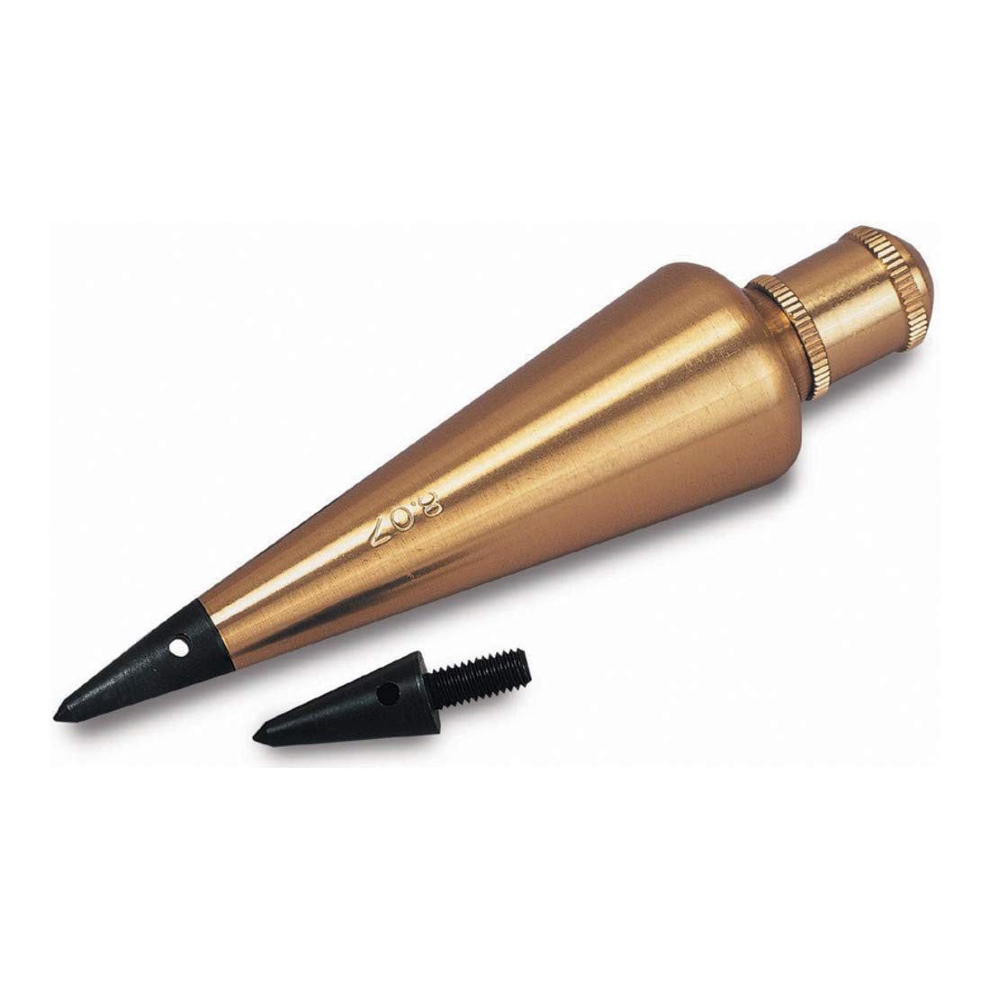 STANLEY Reißnadel Stanley Senklot Messing, mit Ersatzspitze 225g