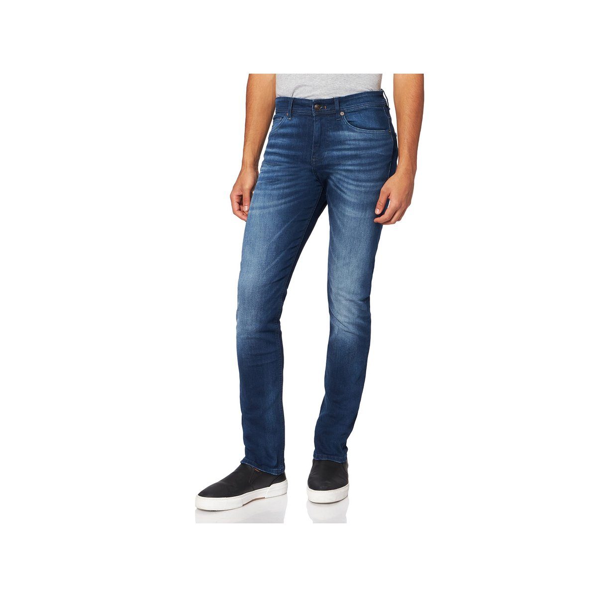 HUGO 5-Pocket-Jeans (1-tlg) blau