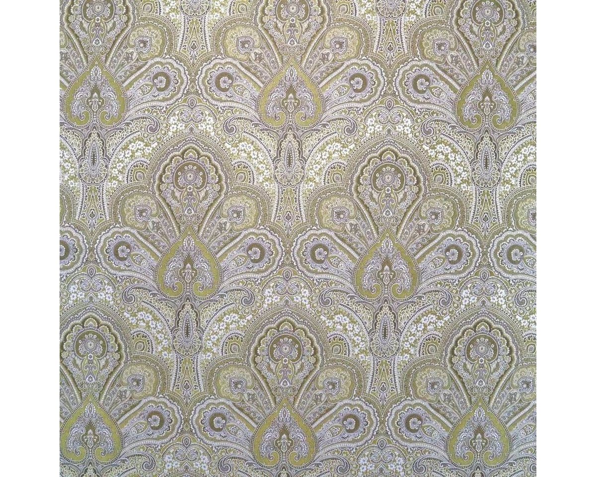 Thumbnail - Stofferia Stoff Polsterstoff Jacquard Verdi Gold, Breite 280 cm, Meterware