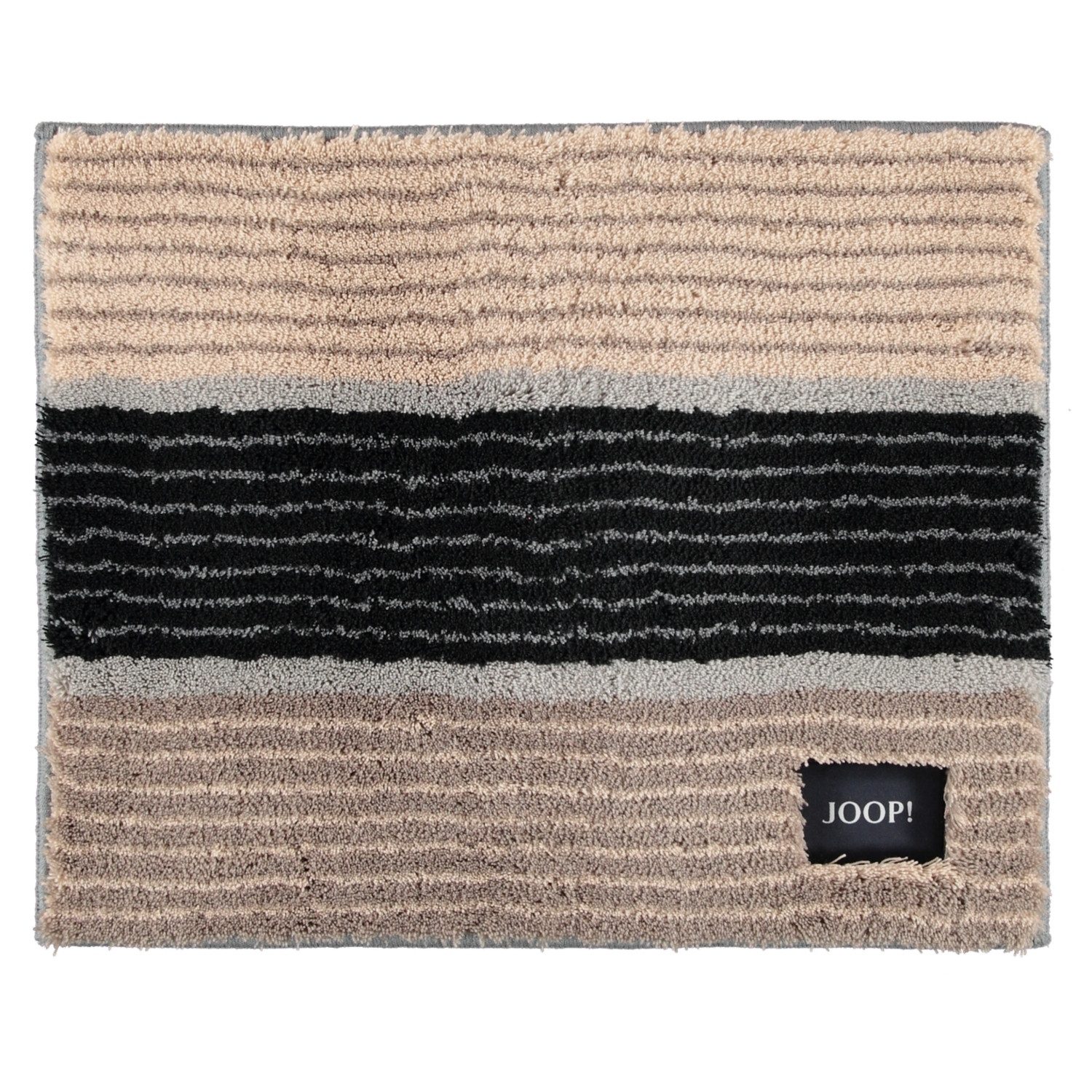 JOOP! Badematte Lines 286, Höhe 20.00 mm, 100% Polyacryl
