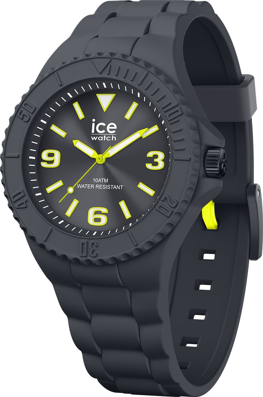 - generation - Medium grau ice-watch 3H, 019871 - Anthracite ICE Quarzuhr