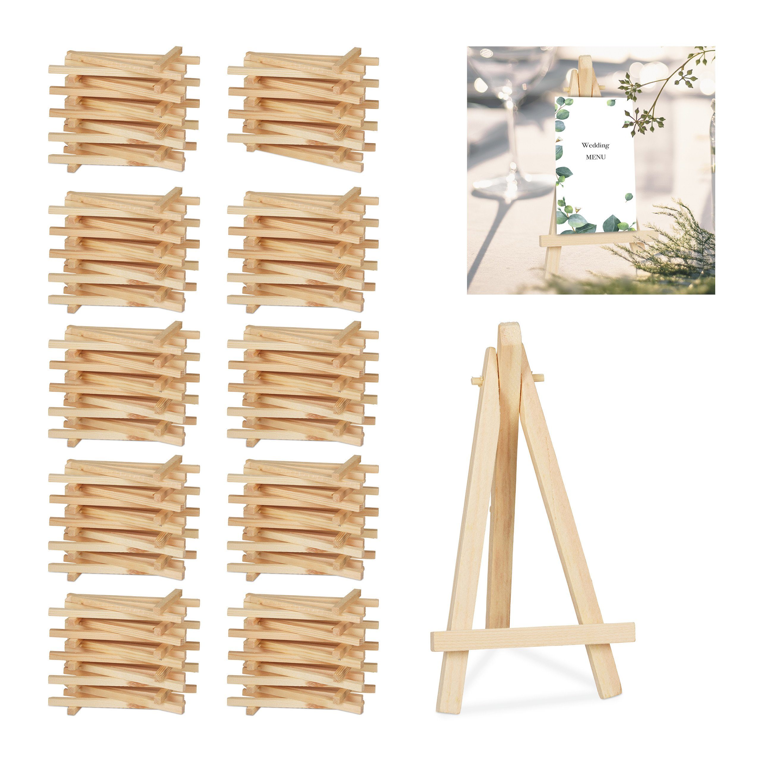 Mini Staffelei 100 x Staffelei klein aus Holz