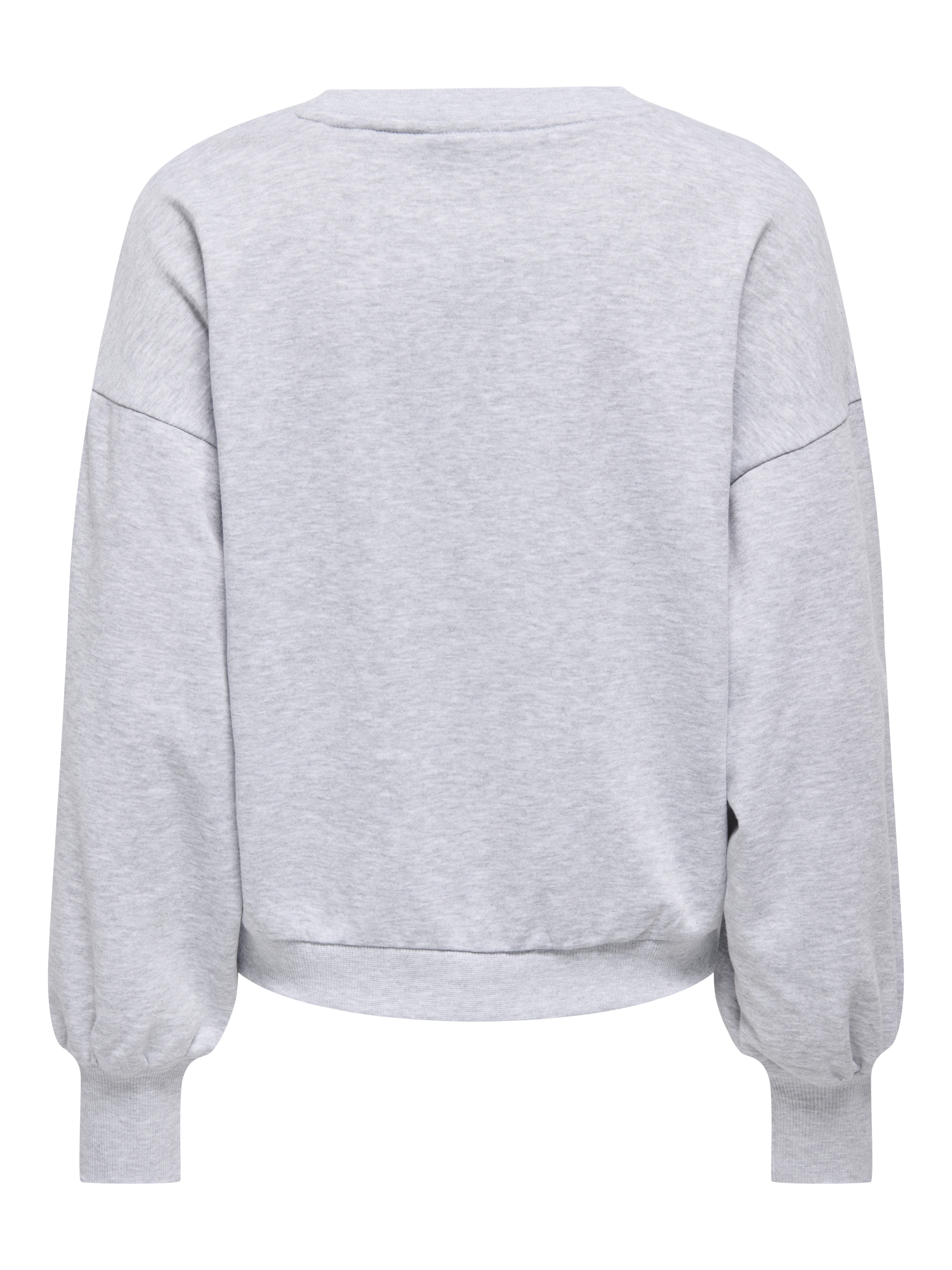 ONLY Sweatshirt ONLBROOKE L/S O-NECK FLOWER SWT Baumwollmischung, regular fit – Bild 3 von 4