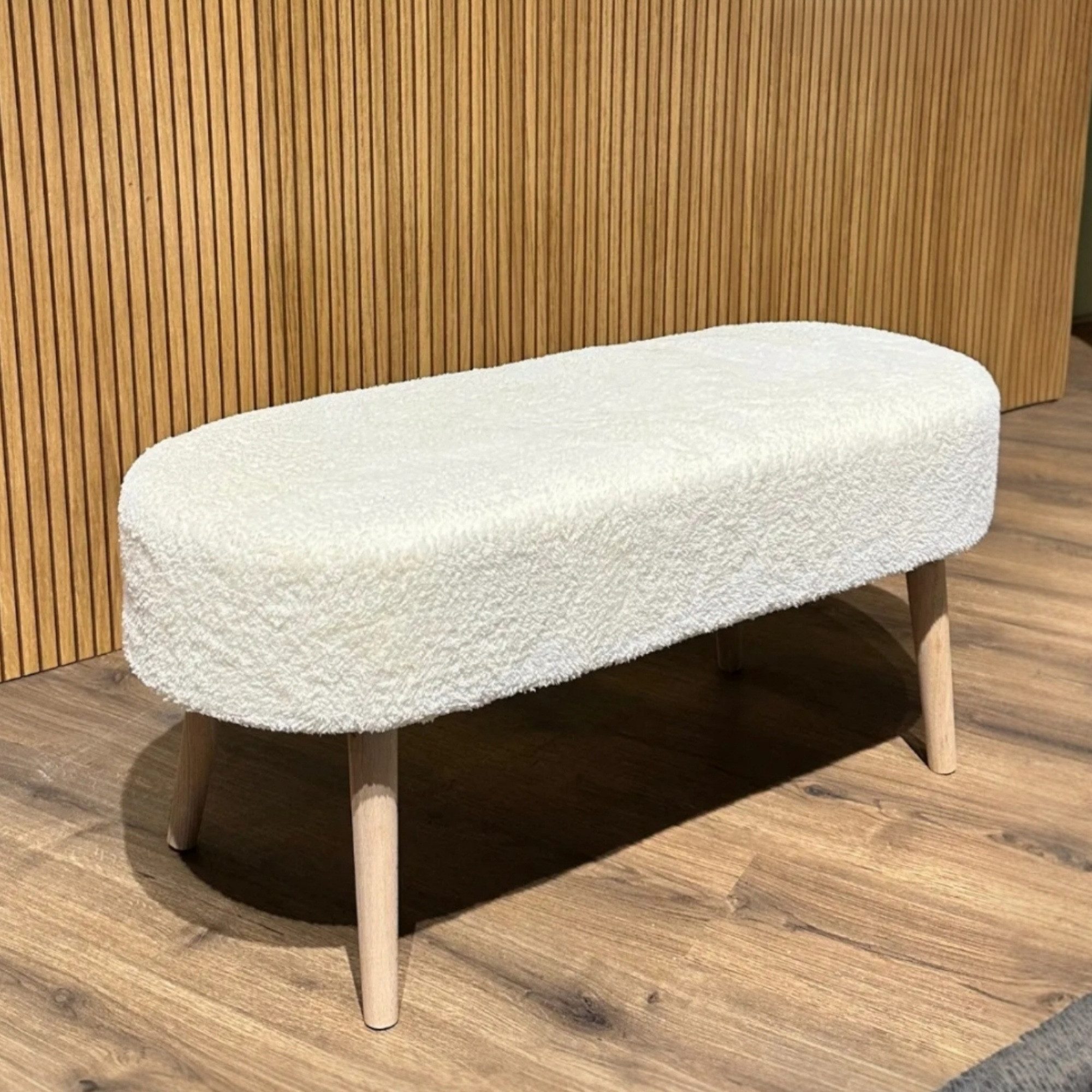 fashionshowcase Sitzbank Boucle 90x35 cm – günstig online kaufen