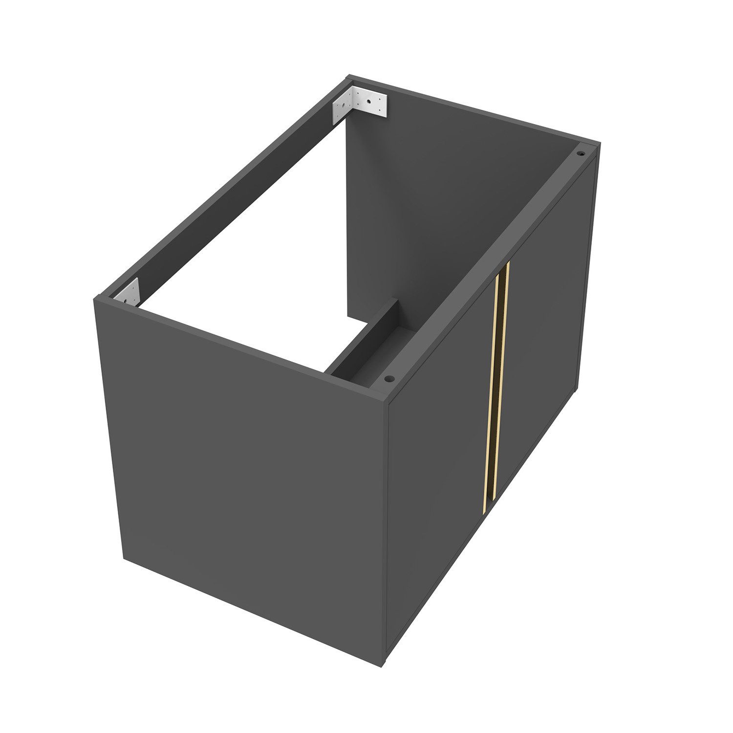 duschspa Waschtisch Unterschrank Waschbeckenunterschrank Hängeschrank Badschrank – Bild 2 von 4