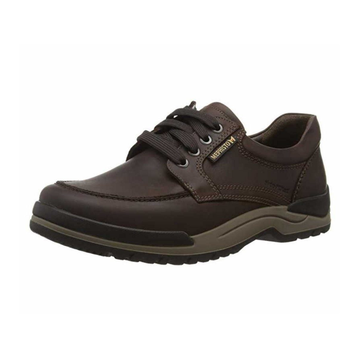 Komfort Schnürer für Herren in braun Schnürschuh