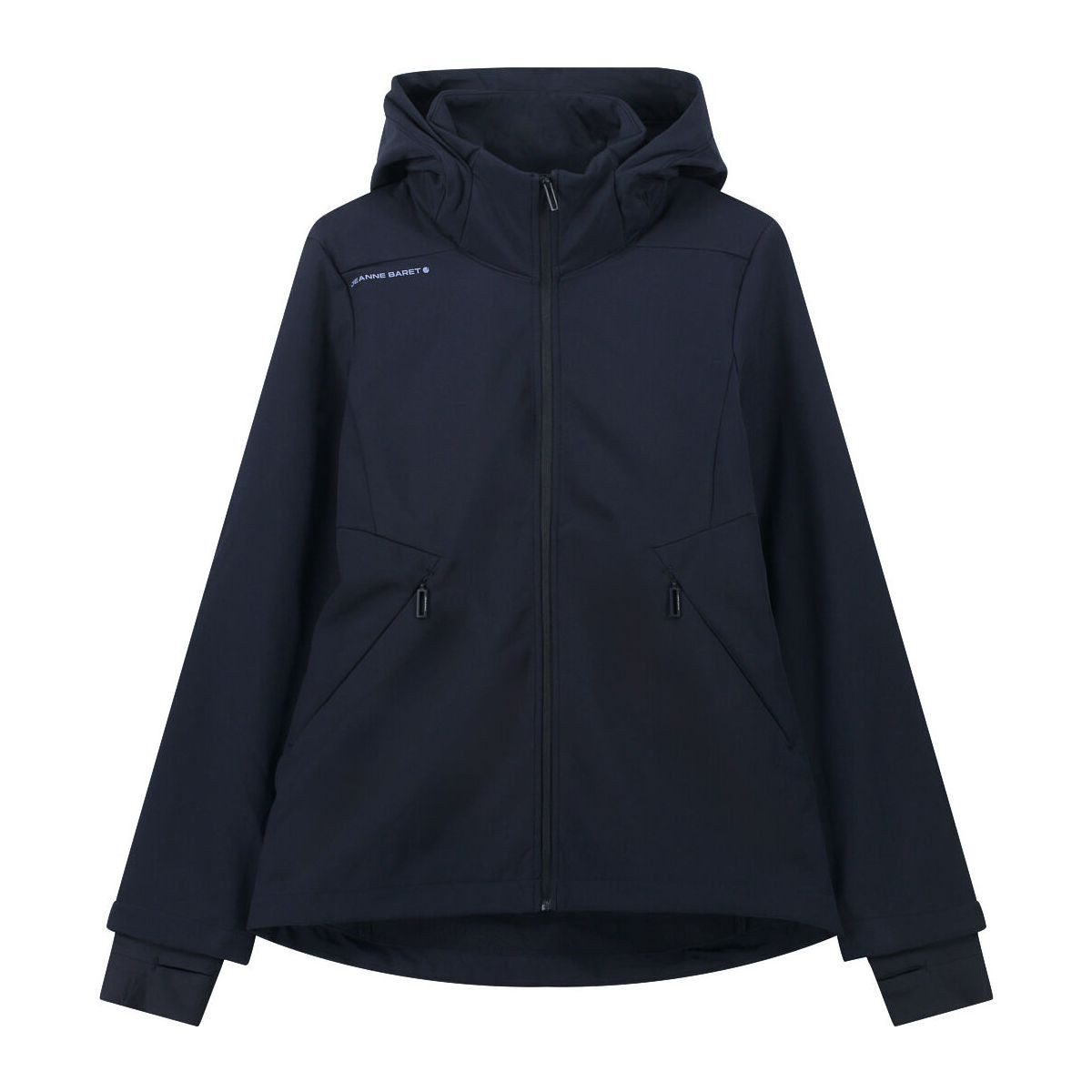 Jeanne Baret Softshelljacke Mauritius FIX Hood Softshell Technische Damen-Softshell-Jacke mit wasserabweisender Beschichtung