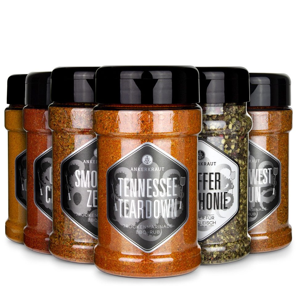 Ankerkraut Gewürz Besser Grillen Gewürz-Set, Ankerkraut
