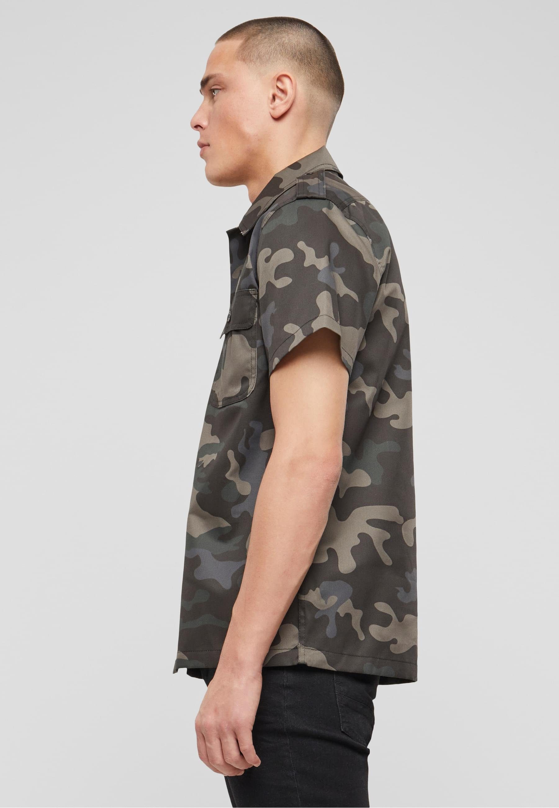 Brandit Langarmhemd Brandit Herren Short Sleeves US Shirt (1-tlg)