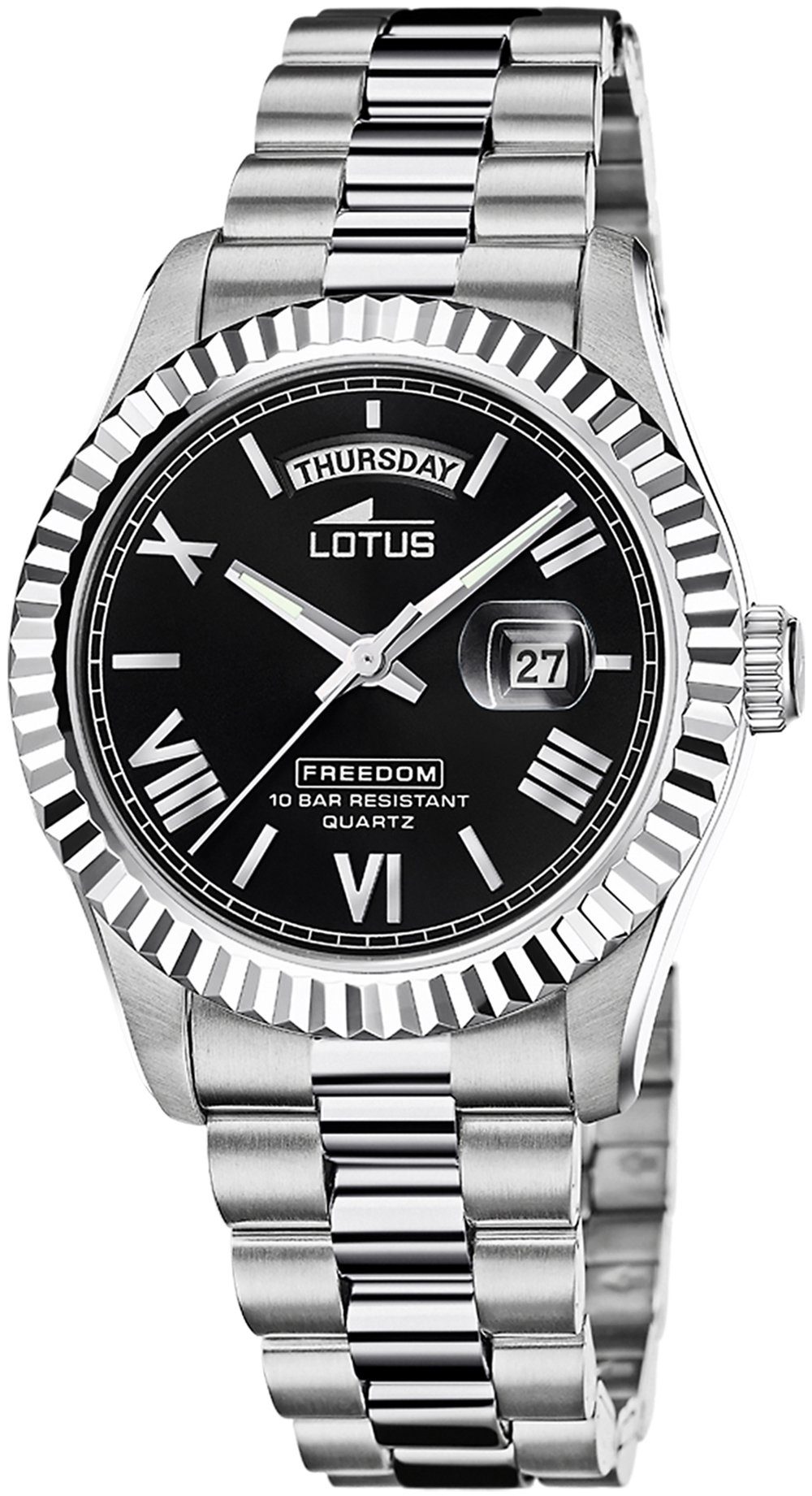 RELOJ DE HOMBRE LOTUS FREEDOM CON ESFERA VERDE 18854/6