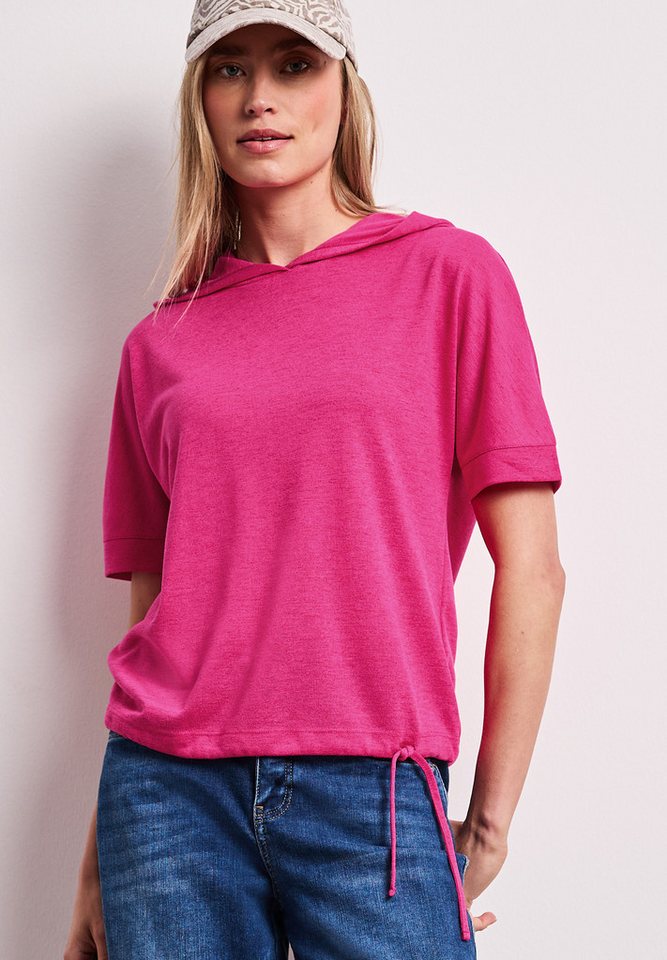 STREET ONE T-Shirt mit Kapuze