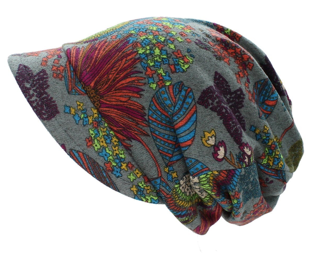 dy_mode Schirmmütze Damen Schirmmütze Beanie Mütze mit weichem Schirm Kappe bunt