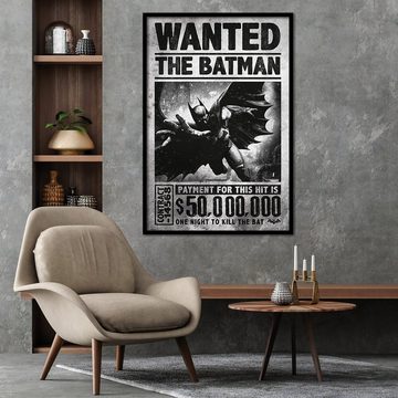 PYRAMID Poster Batman Arkham Origins Poster Batman Wanted 50.000.000$ 61 x