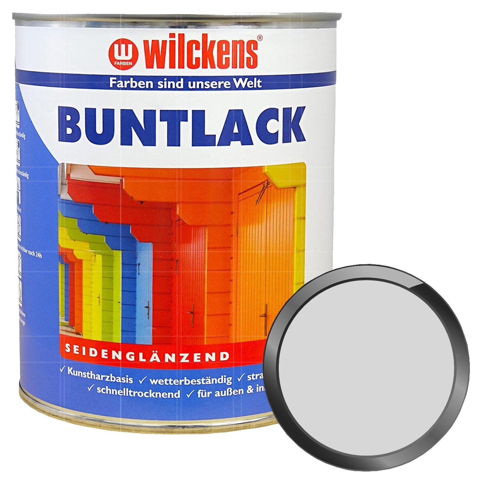 Wilckens Farben Lack Buntlack seidenglänzend - 0.375 Liter