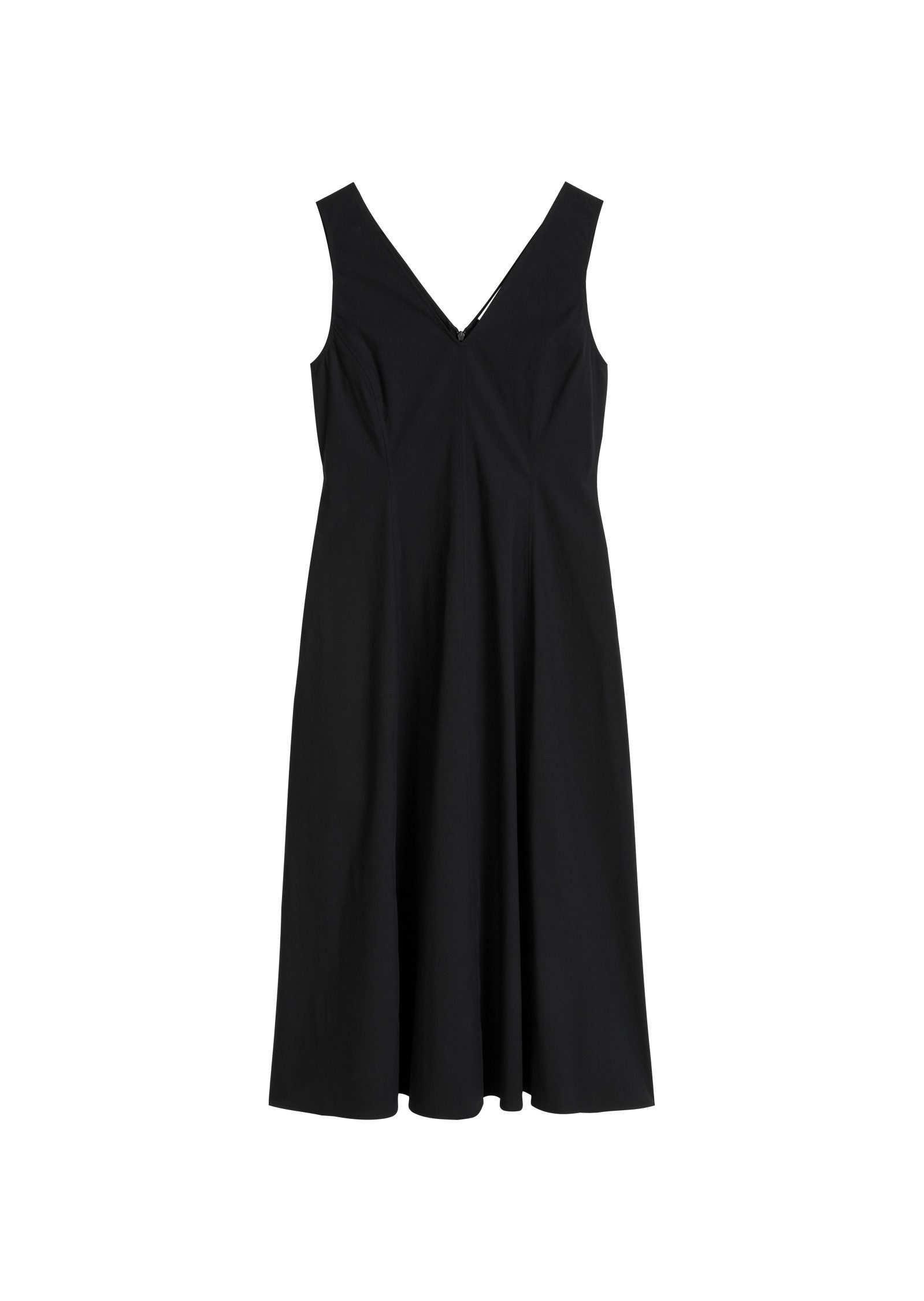 Marc O'Polo Sommerkleid mit ausgestelltem Rock aus Popeline-Stretch – Bild 5 von 5