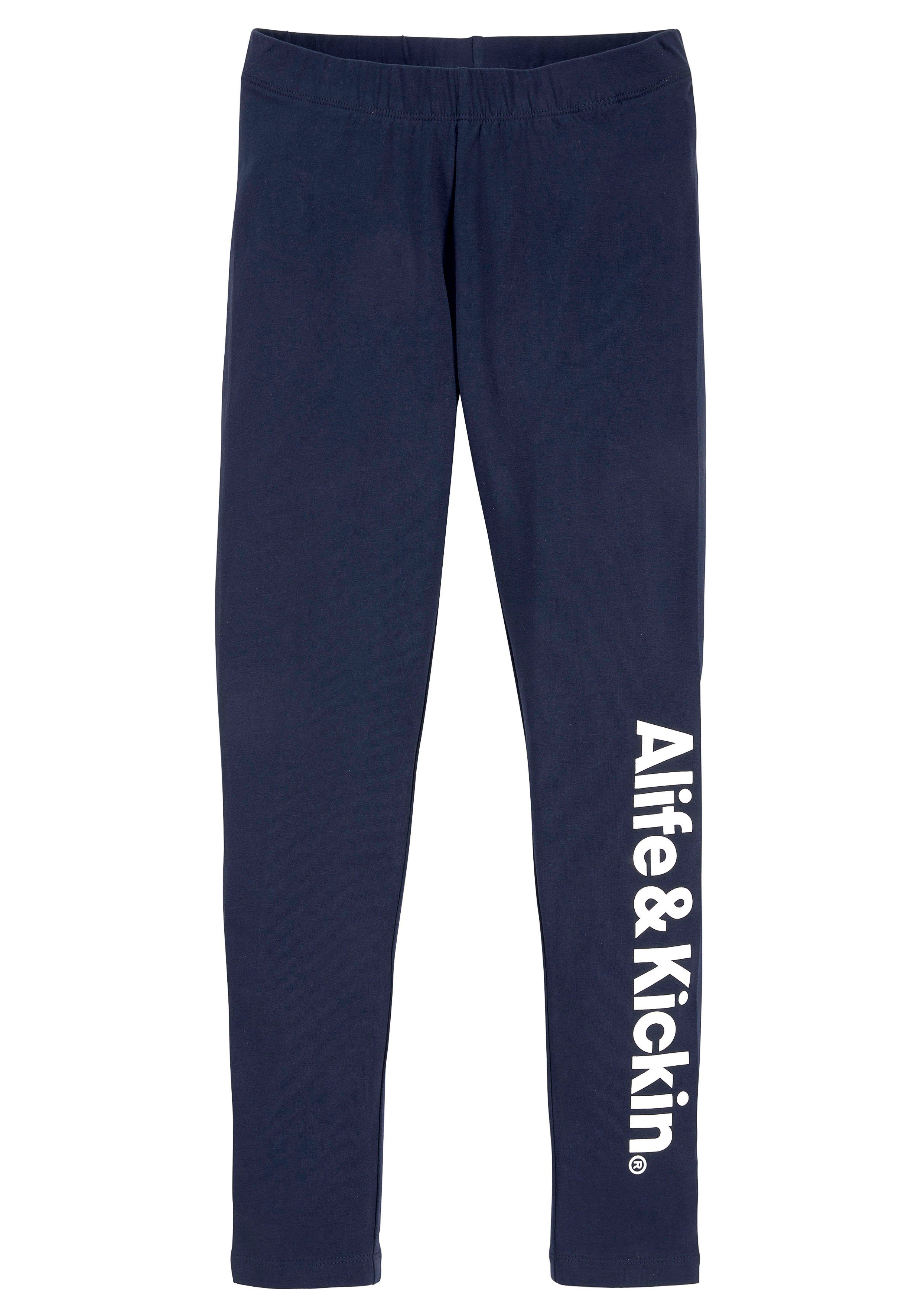 Alife & Kids. Alife mit Kickin & Kickin für Druck MARKE! Logo Leggings NEUE