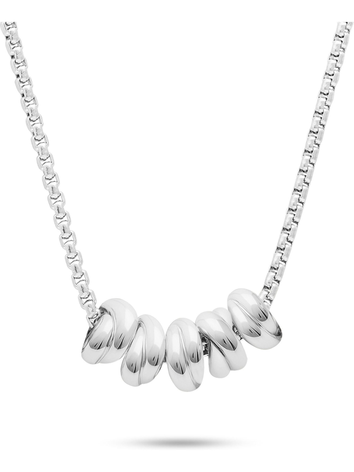 s.Oliver Silberkette S.Oliver Damen-Kette Edelstahl
