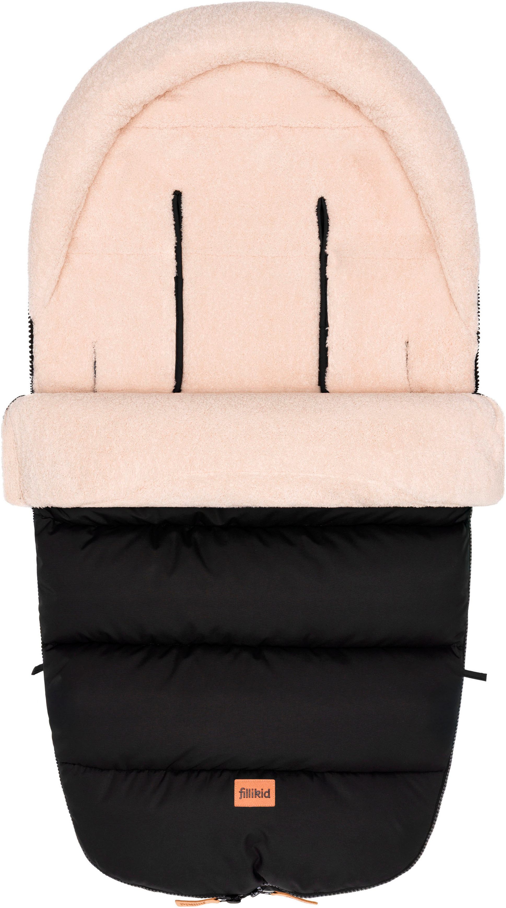 Fillikid Fußsack Atlas, Winterfußsack, mit Teddy-Plüsch