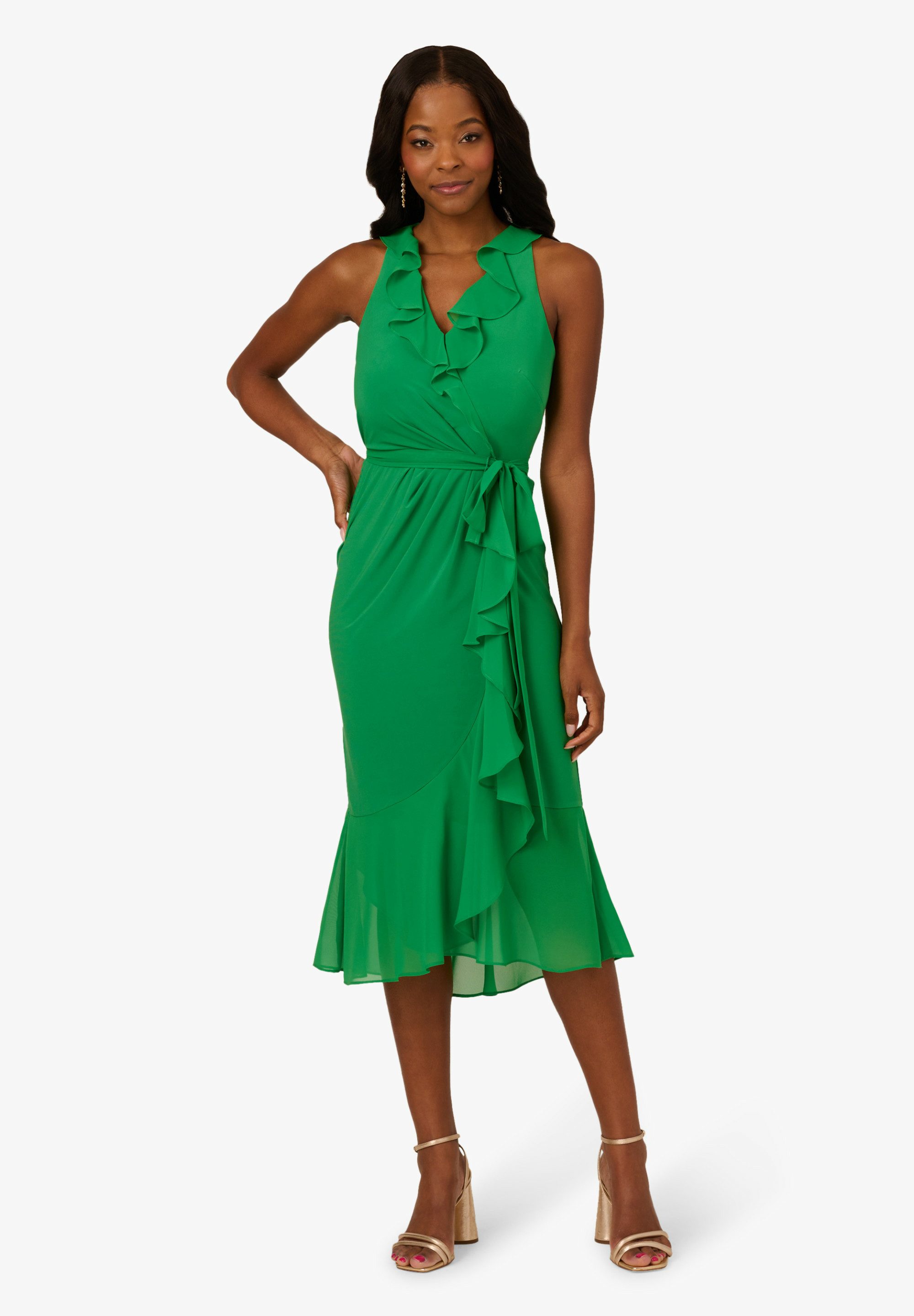 Adrianna Papell Midikleid Surplice Combo Midi günstig online kaufen