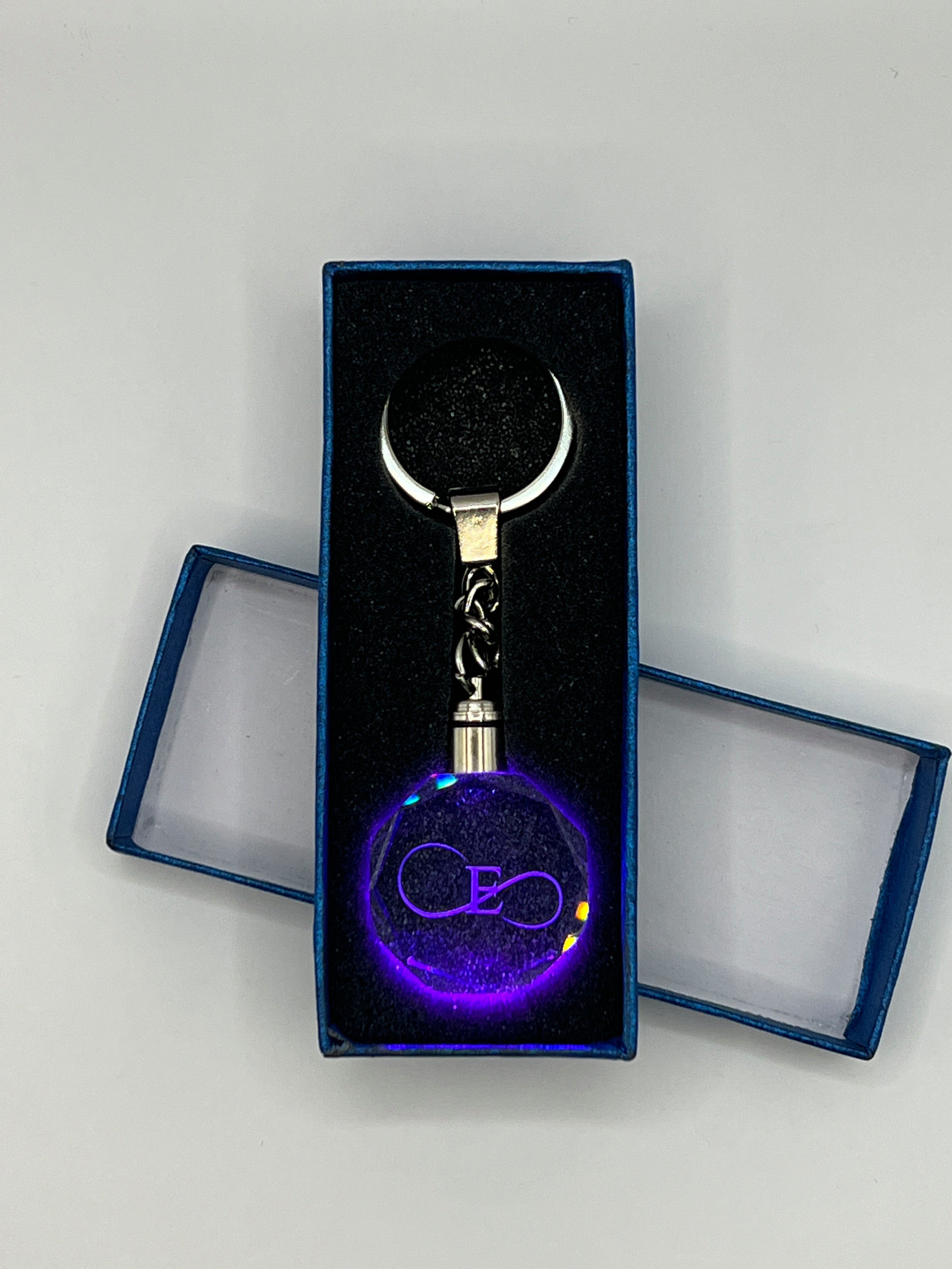 Schlüsselanhänger Unendlichkeitszeichen Schlüsselanhänger E Multicolor mit Geschenkbox