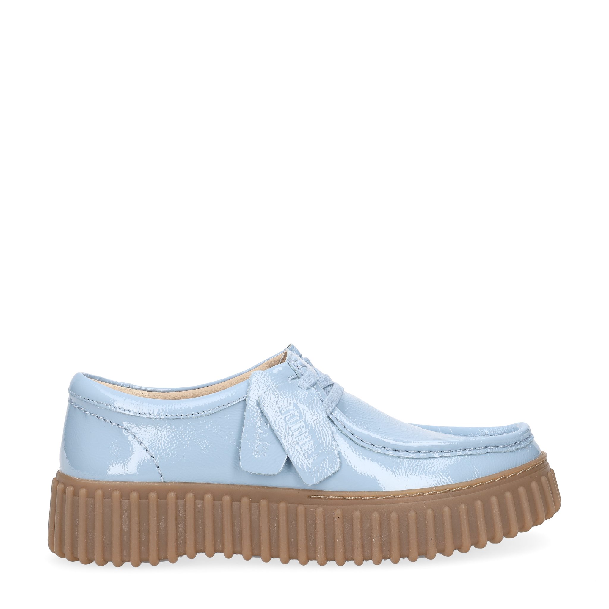 Clarks Clarks Torhill Bee 26186669 4, Schnürschuhe, Blau, hell, Damen Schnürschuh