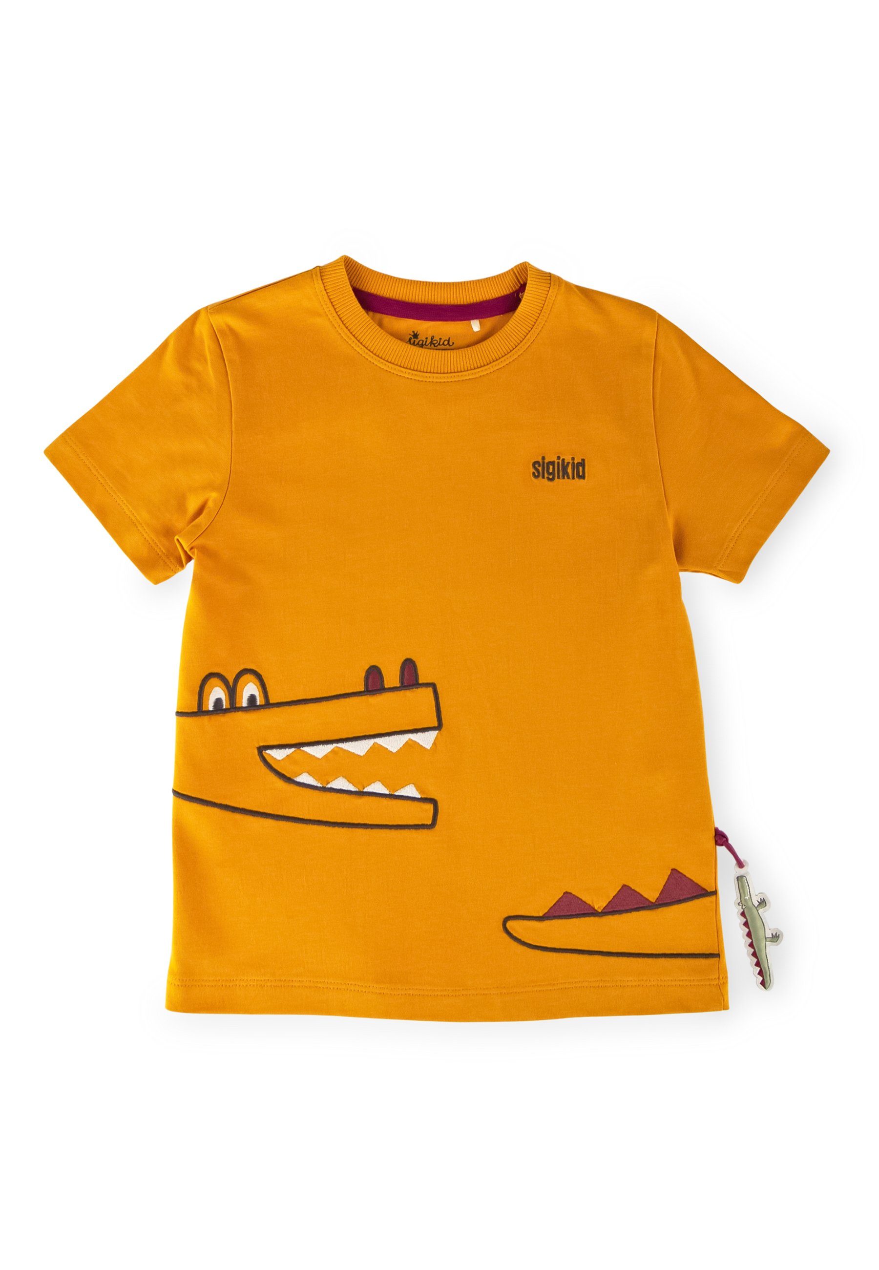 T-Shirt Kindershirt T-Shirt Happy Crocodile für Kinder