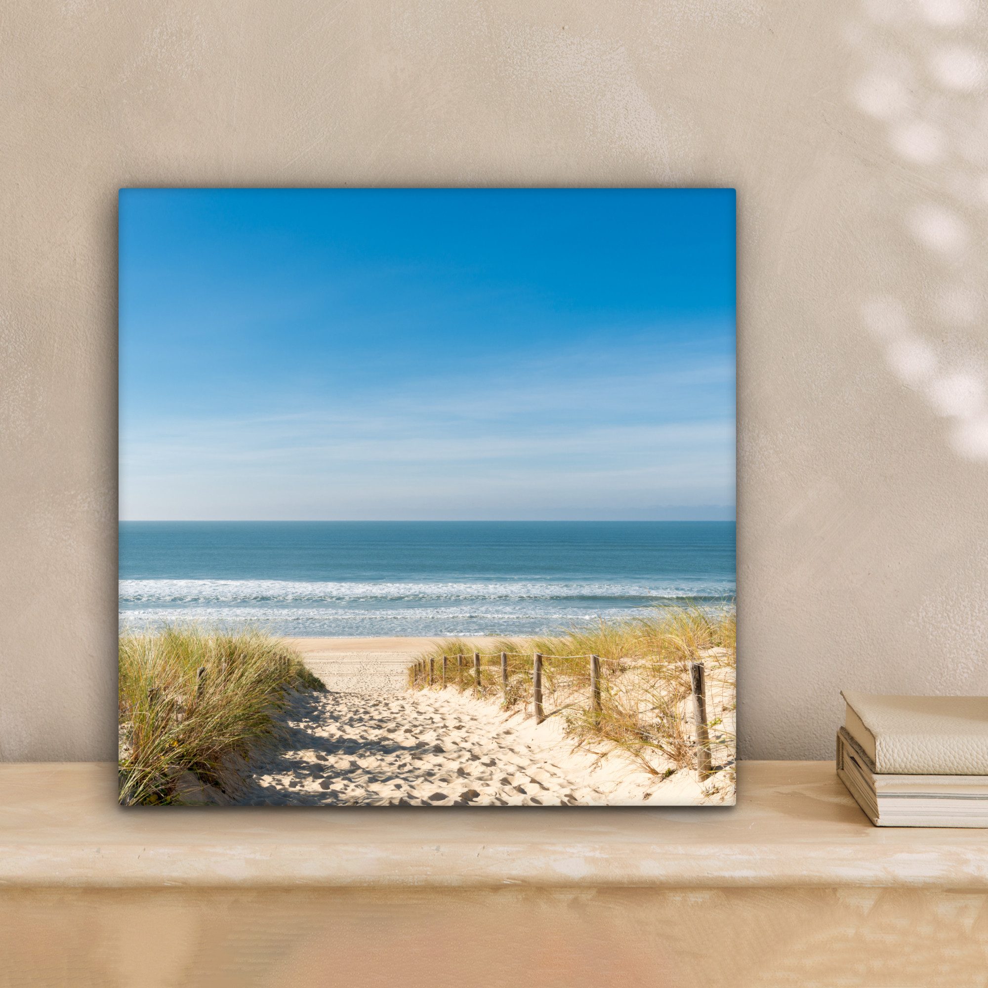 OneMillionCanvasses® Leinwandbild Strand - Meer - günstig online kaufen