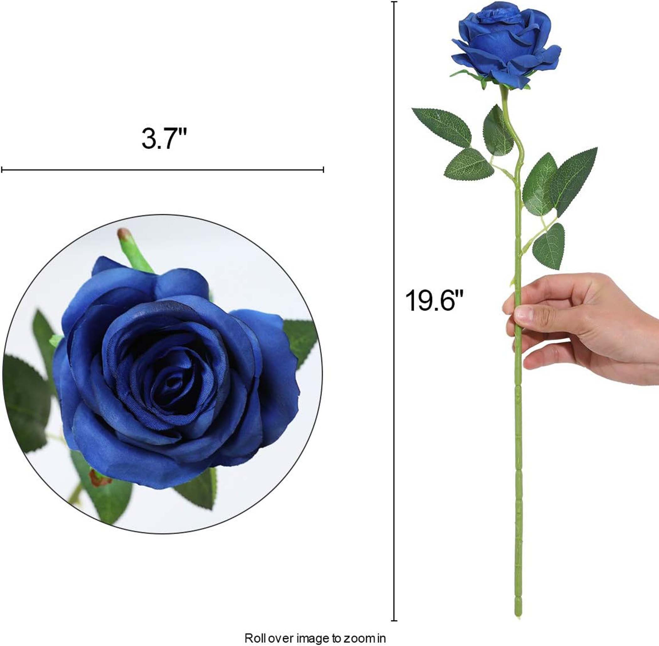 Kunstblumenstrauß künstliche Seidenrose Blume für Hochzeit günstig online kaufen