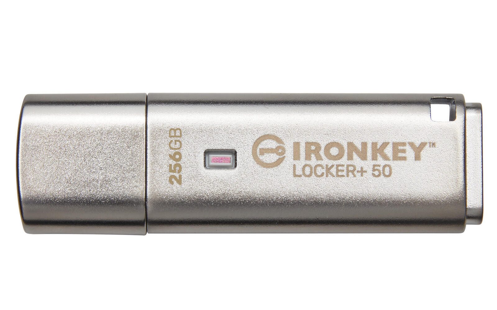 Kingston 256GB IronKey Locker Plus 50 AES Encryption USB-Stick