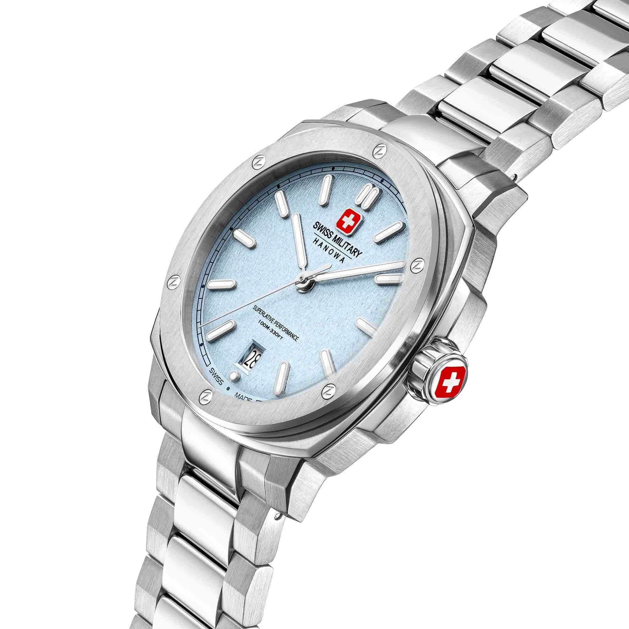 Swiss Military Hanowa Quarzuhr Quarzuhr Herrenuhr 40 mm Quarz Herren