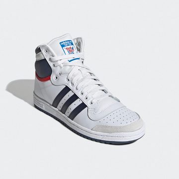 adidas Originals Top Ten Hi - White / Red Sneaker