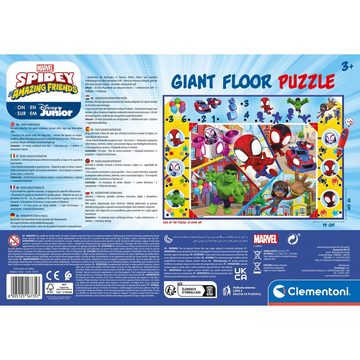 Clementoni® Puzzle Quiz-Puzzle Marvel Spidey, 24 Puzzleteile