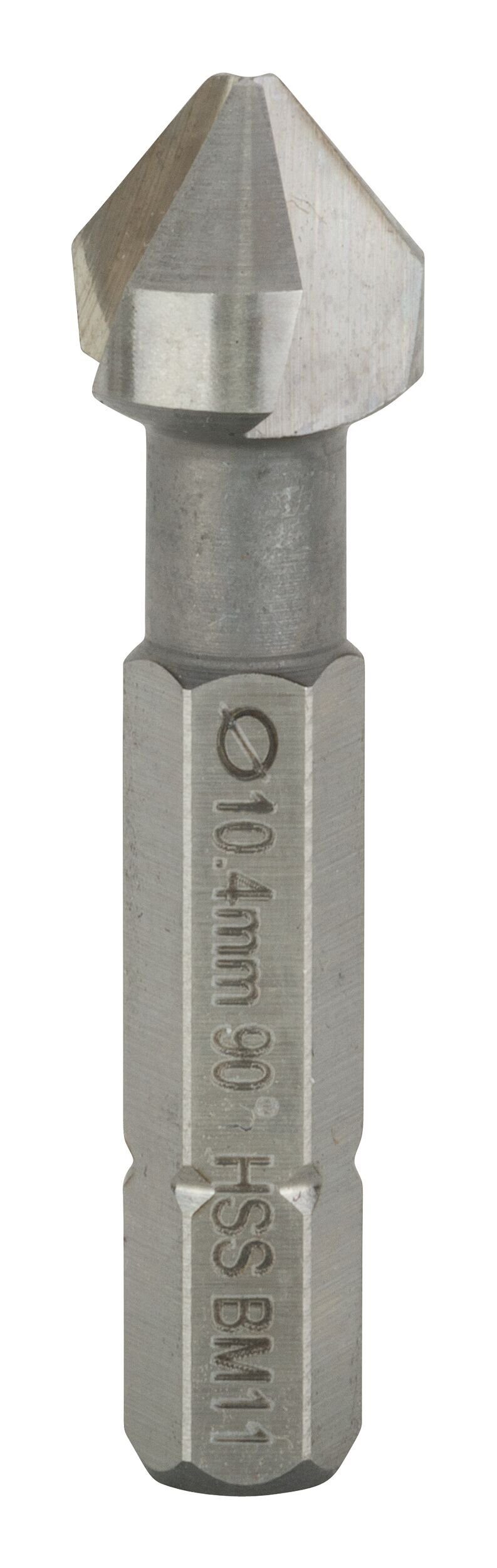 mm x BOSCH 10,4 x M5 1/4" 34 - Metallbohrer, Kegelsenker